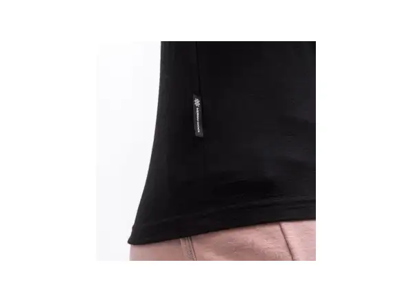 Sensor Merino Active No Logo dámské triko krátký rukáv černá