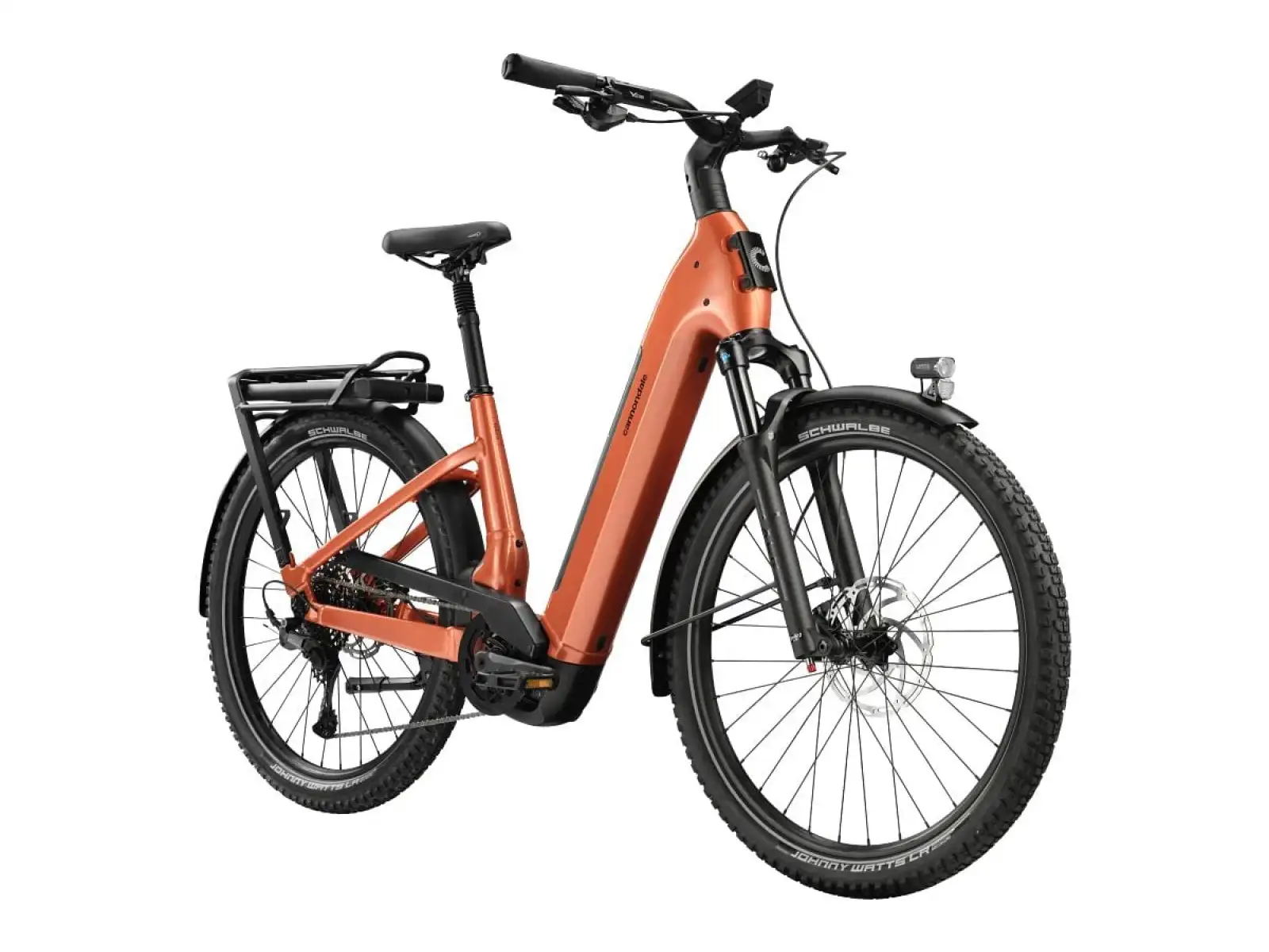Cannondale Tesoro X 1 LSTH Orange Slice nízkonástupové cestovní elektrokolo