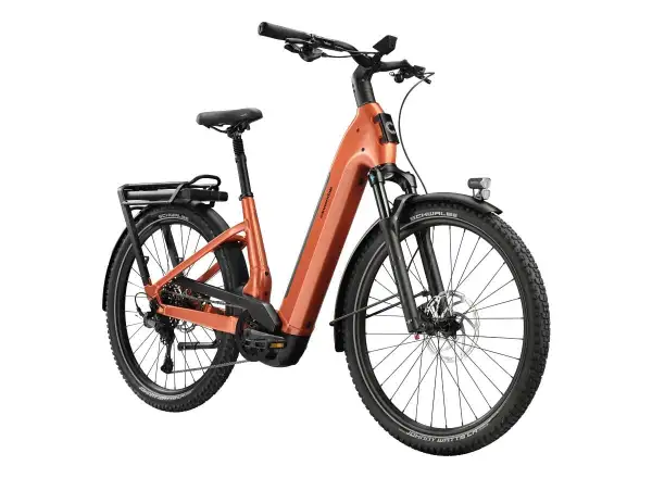 Cannondale Tesoro X 1 LSTH Orange Slice nízkonástupové cestovní elektrokolo