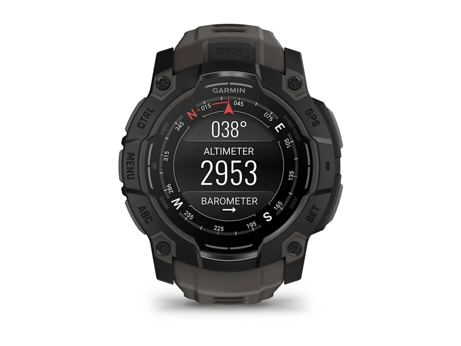 Garmin Instinct 3 Amoled 50 mm chytré hodinky Black/Charcoal pásek