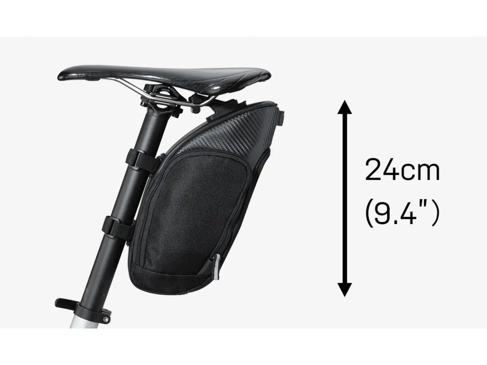 Topeak Mondo Pack XL brašna pod sedlo 1,7 l černá