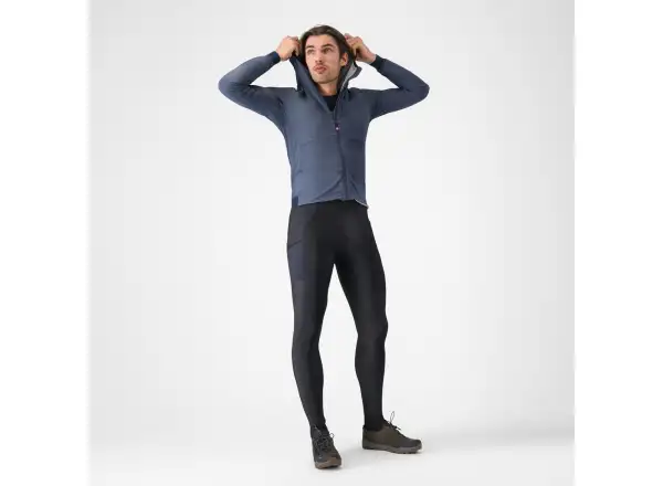Castelli Fly Unltd Jacket pánská bunda Dark Steel Blue