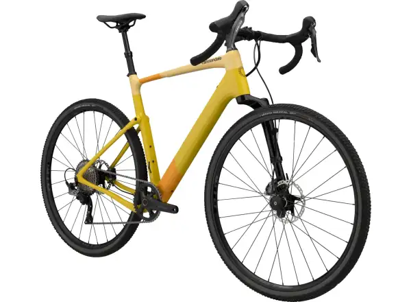 Cannondale Topstone Carbon 2 Lefty gravel kolo Laguna Yellow
