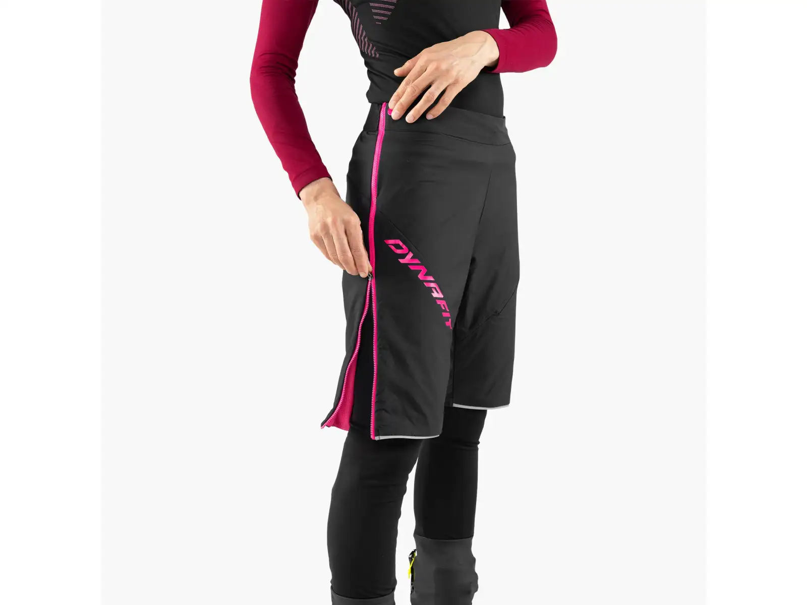 Dynafit Mezzalama Polartec Alpha dámské kraťasy Blueberry Marine