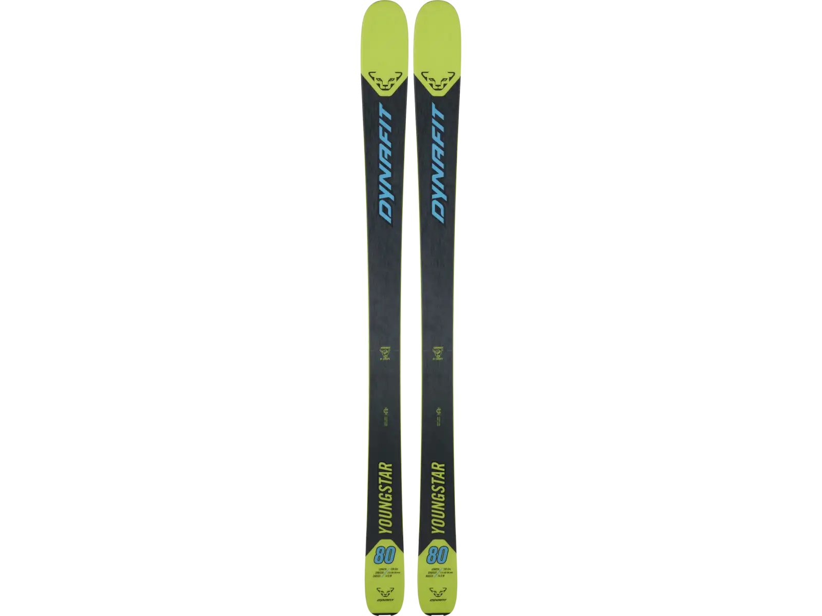 Dynafit Youngstar dětské skialpové lyže Lambo Green/Black