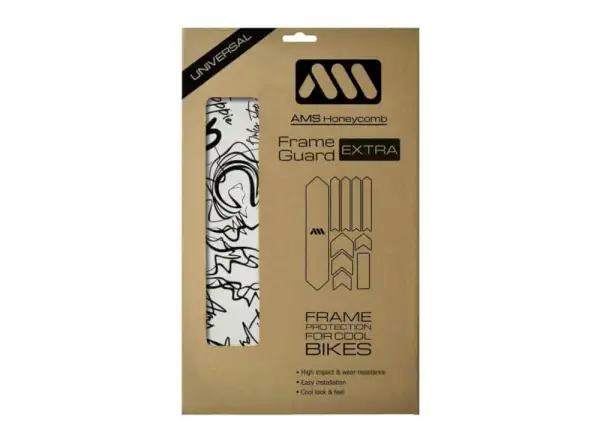 All Mountain Style ochranné polepy na rám Extra Signature Black