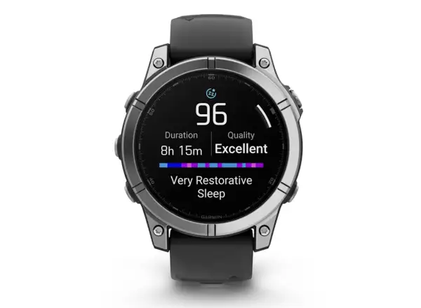 Garmin fenix E - 47 mm AMOLED chytré hodinky Slate Grey Steel