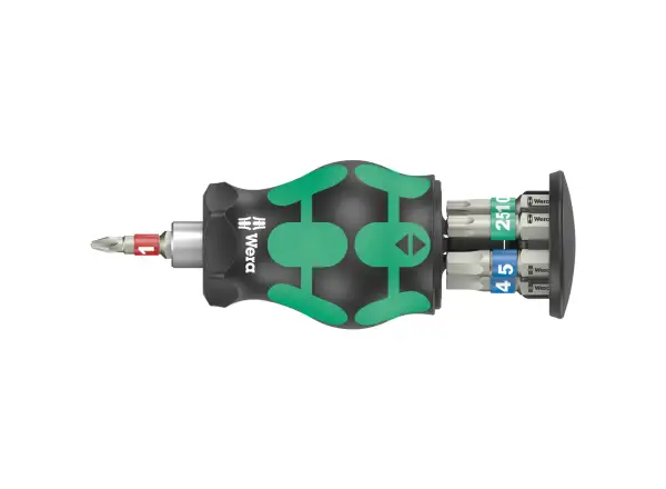 Wera Bicycle Set 11 Kraftform Stubby bitový šroubovák se zásobníkem 8 dílů