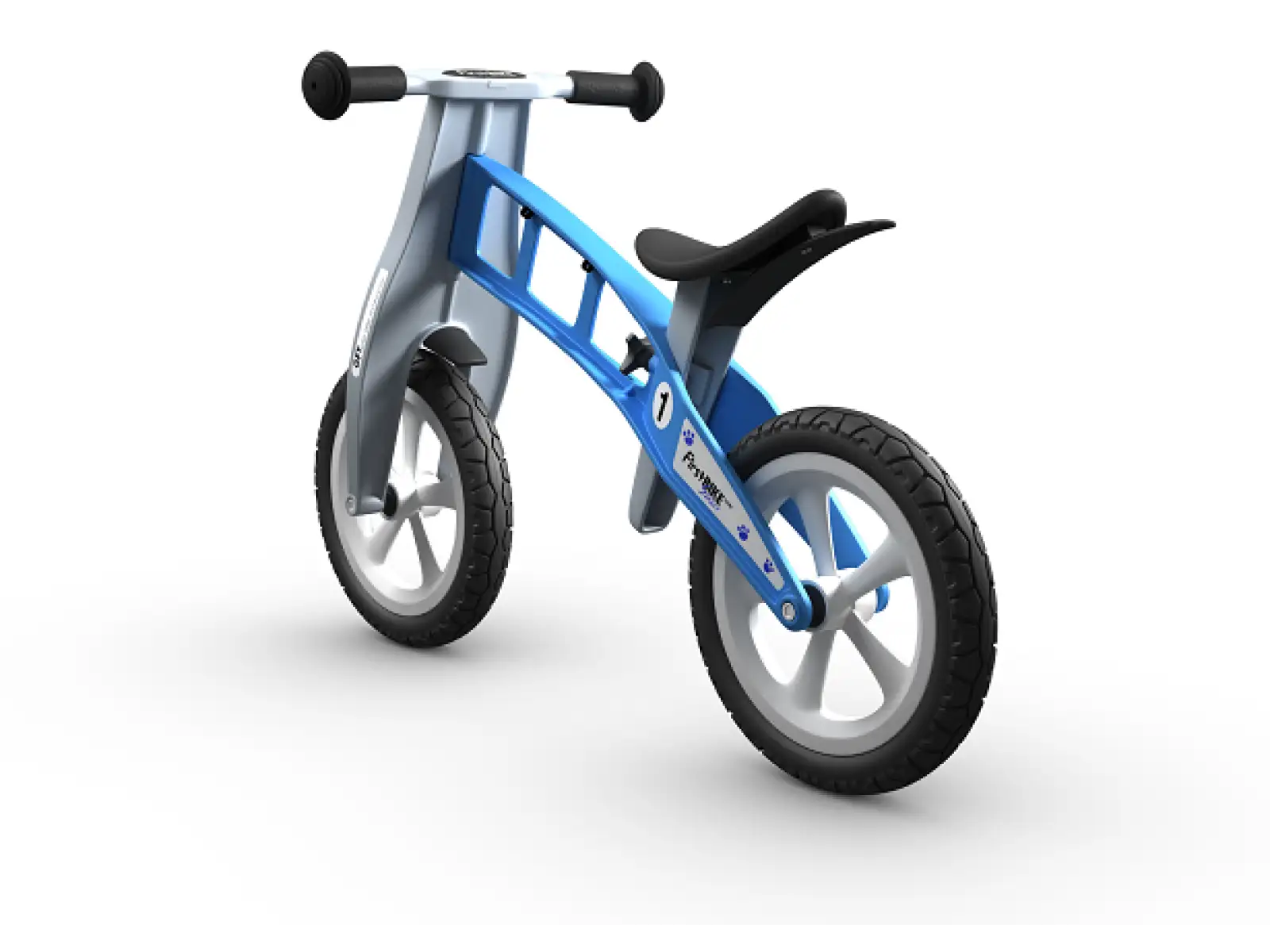 First Bike BASIC LIGHT BLUE dětské odrážedlo bez brzdy