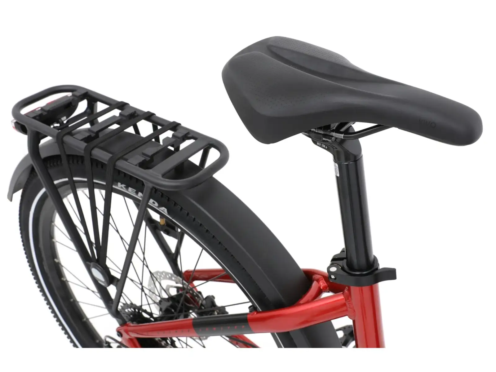 APACHE Rio Grande 3 MX 720 Wh nízkonástupové elektrokolo červená