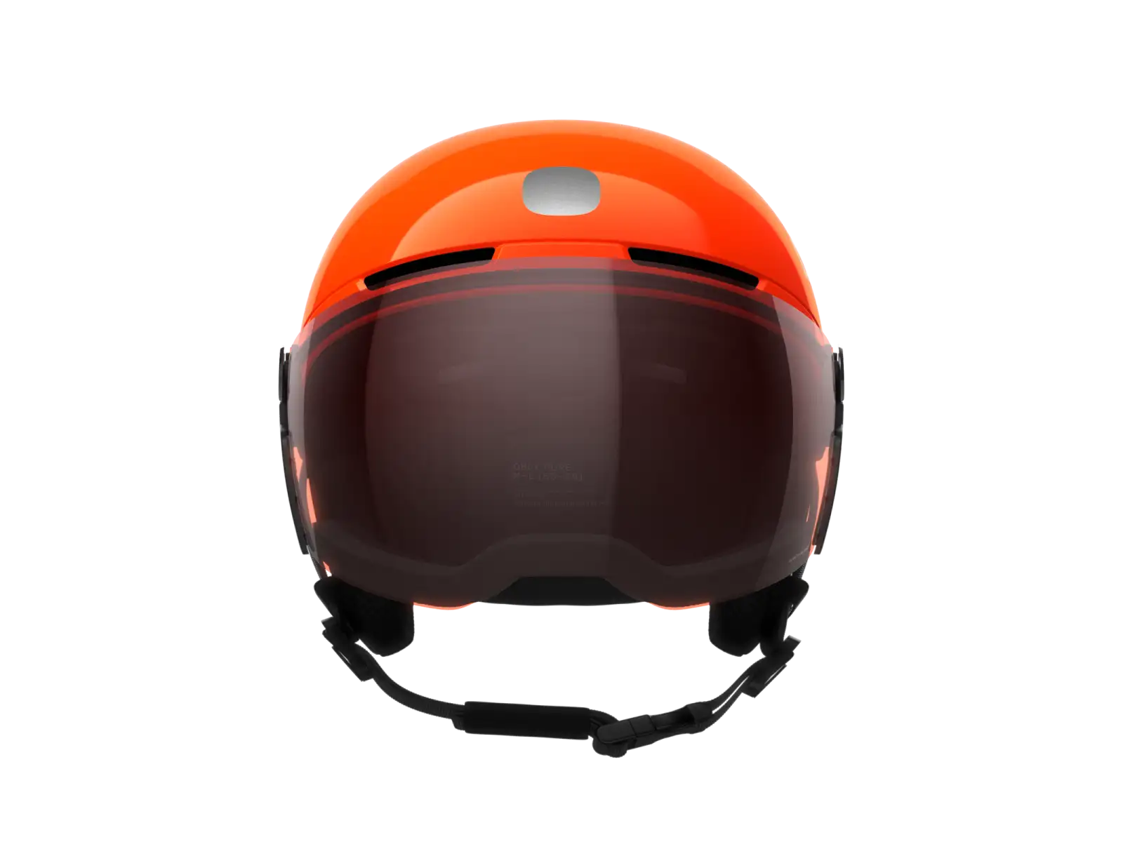 POC POCito Obex Visor dětská lyžařská přilba Fluorescent Orange