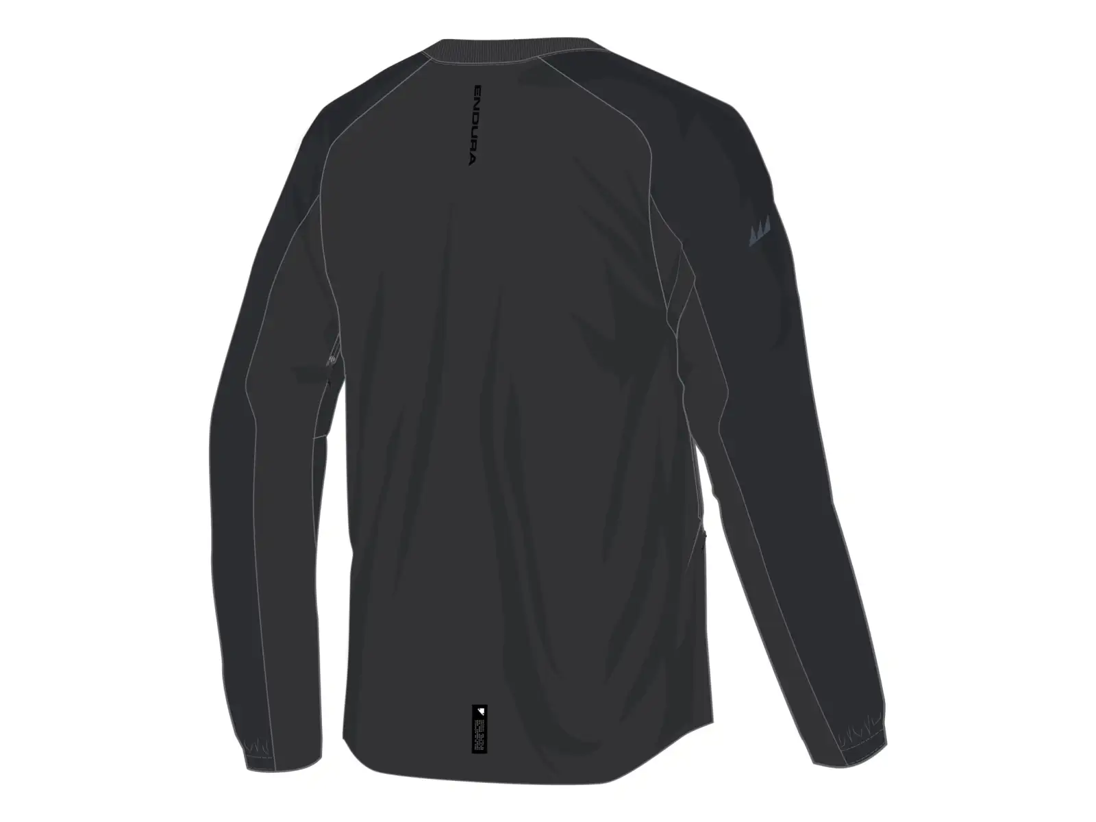 Endura Mt500 burner fleece pánská mikina Black