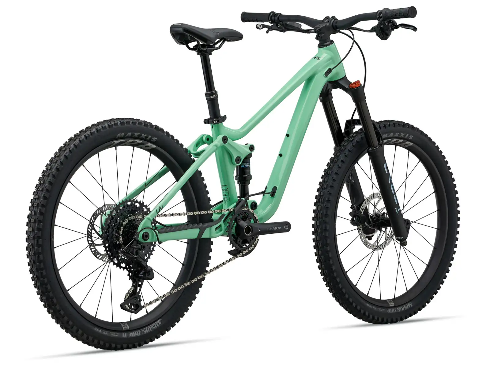 Liv Faith 24 dětské celoodpružené kolo Neo Mint