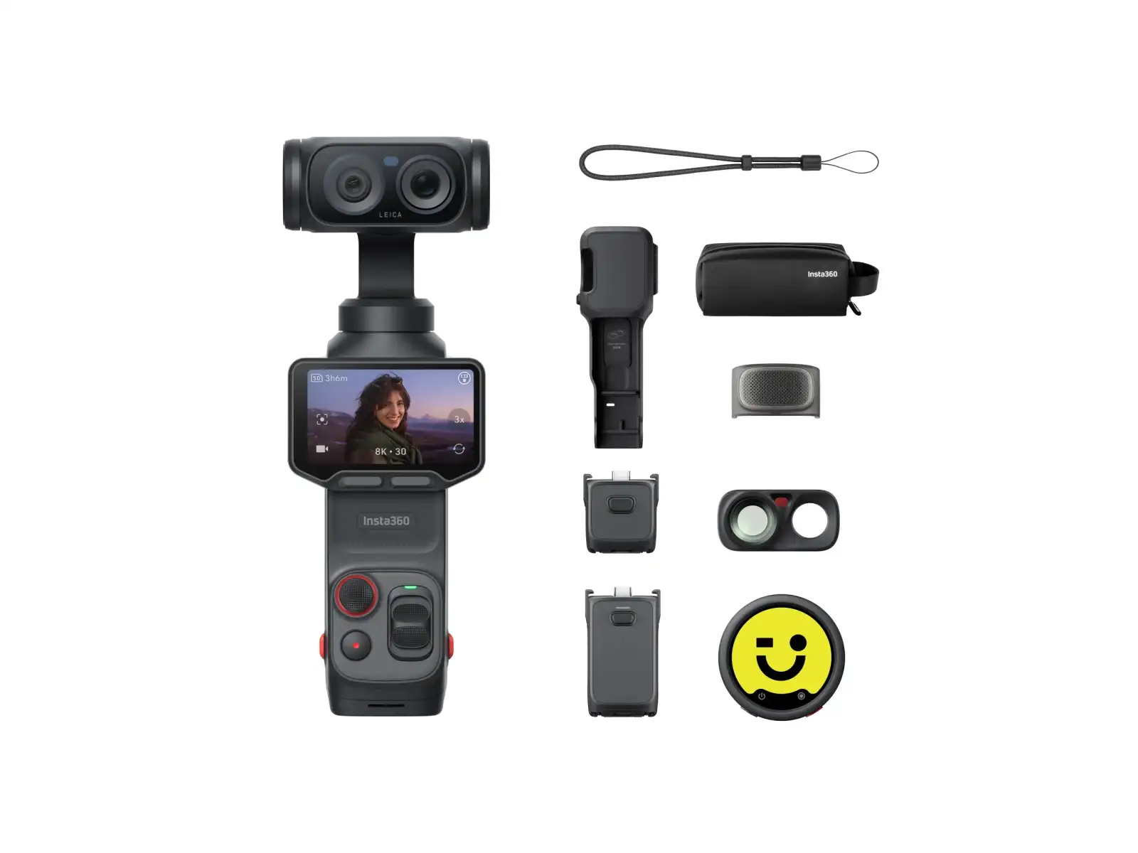 Insta360 Luna Ultra kamera Creator Bundle Cosmic Black