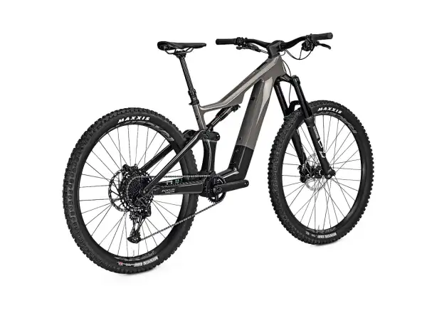 Focus Jam2 SL 8.7 DI 430Wh horské elektrokolo Moonstonegrey Glossy / Carbon Raw Glossy