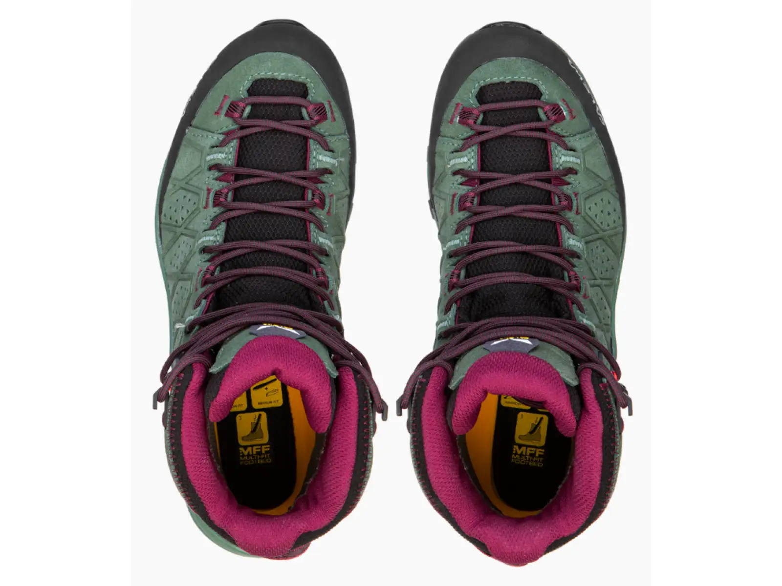 Salewa Alp Trainer 2 Mid GTX dámské boty Duck Green/Rhododendon