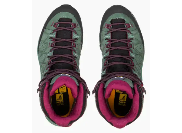 Salewa Alp Trainer 2 Mid GTX dámské boty Duck Green/Rhododendon