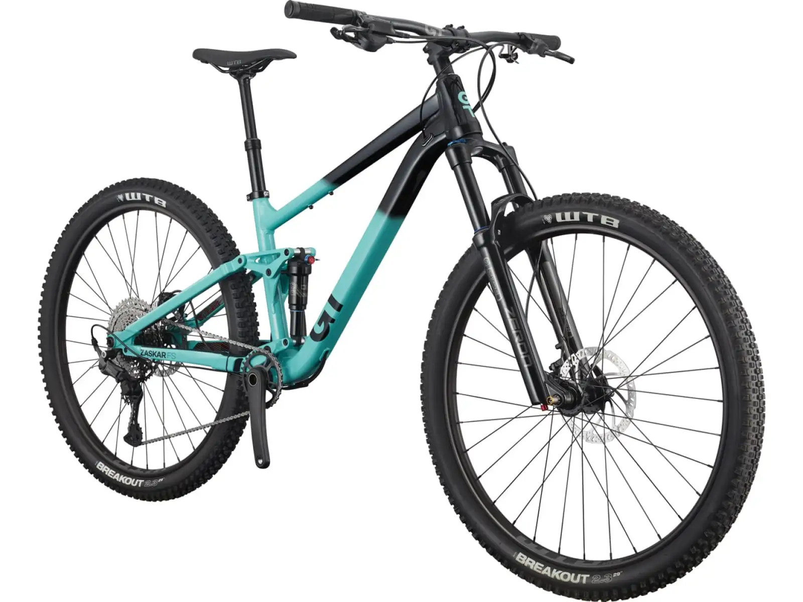 GT Zaskar FS 29 Comp horské kolo Sea Green