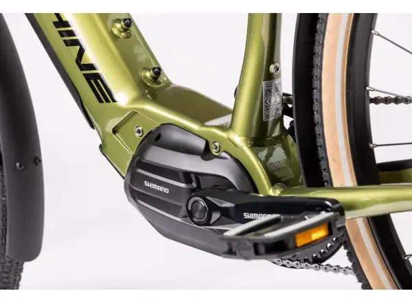 Rock Machine Gravelride e500 gravel elektrokolo Matte Khaki/Black