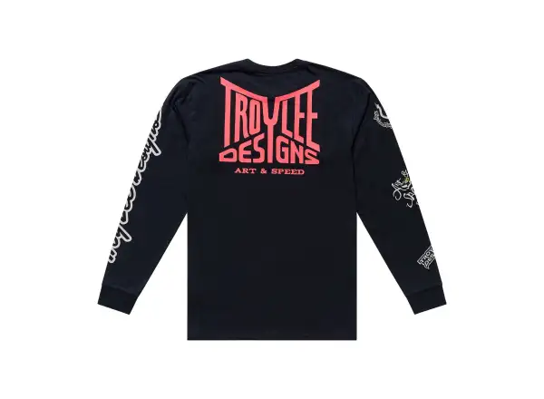 Troy Lee Designs Handlebar pánský dres dlouhý rukáv Black