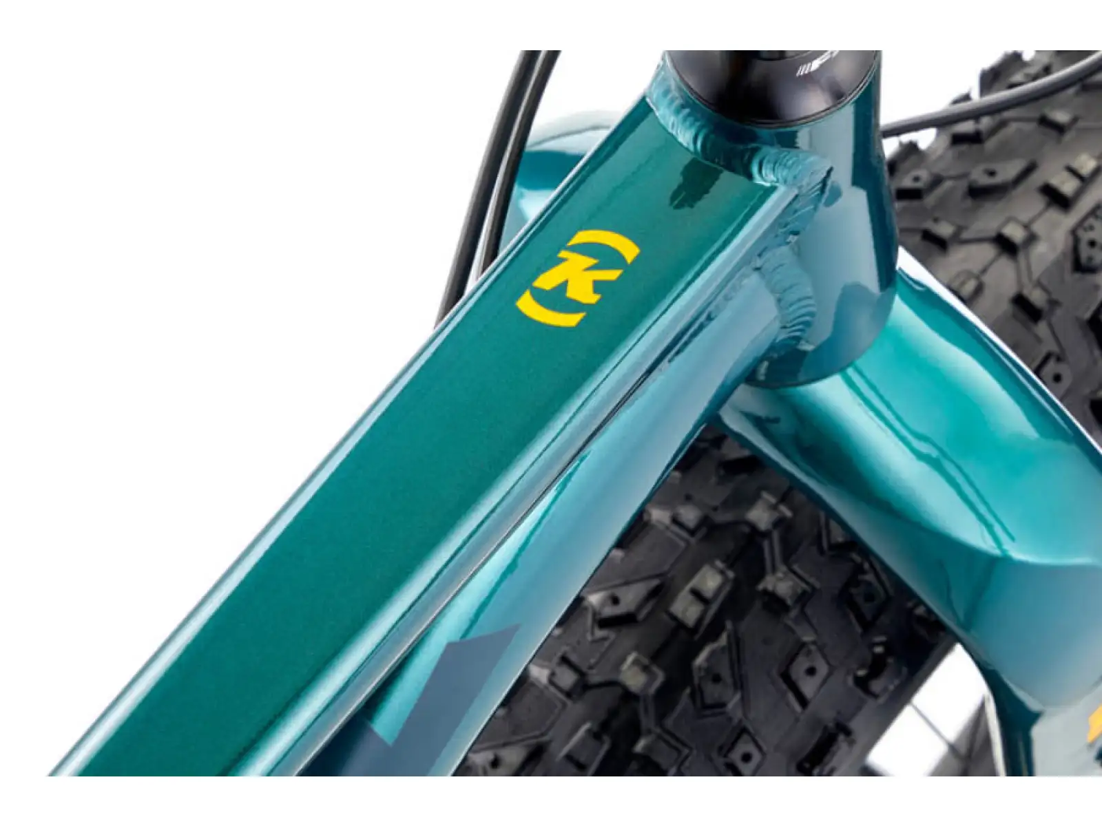 Kona Woo Satin Jeep Green Fat Bike