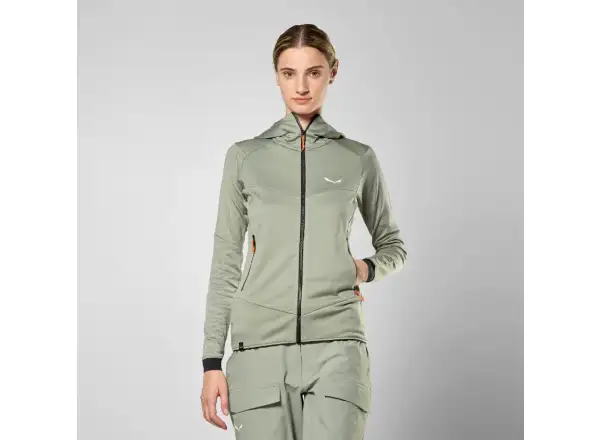 Salewa Sella Crevasse Hooded dámská mikina Zephyr