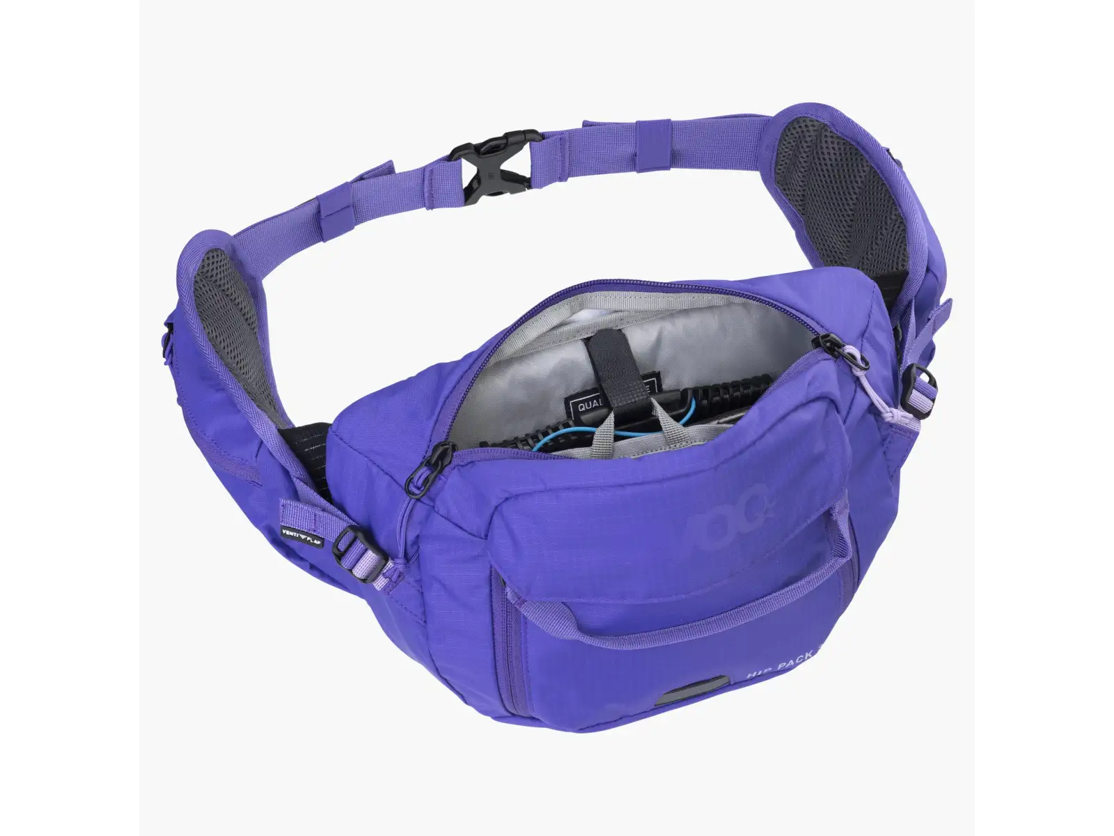 Evoc Hip Pack 3 + hydrovak 1,5 cyklistická ledvinka Violet