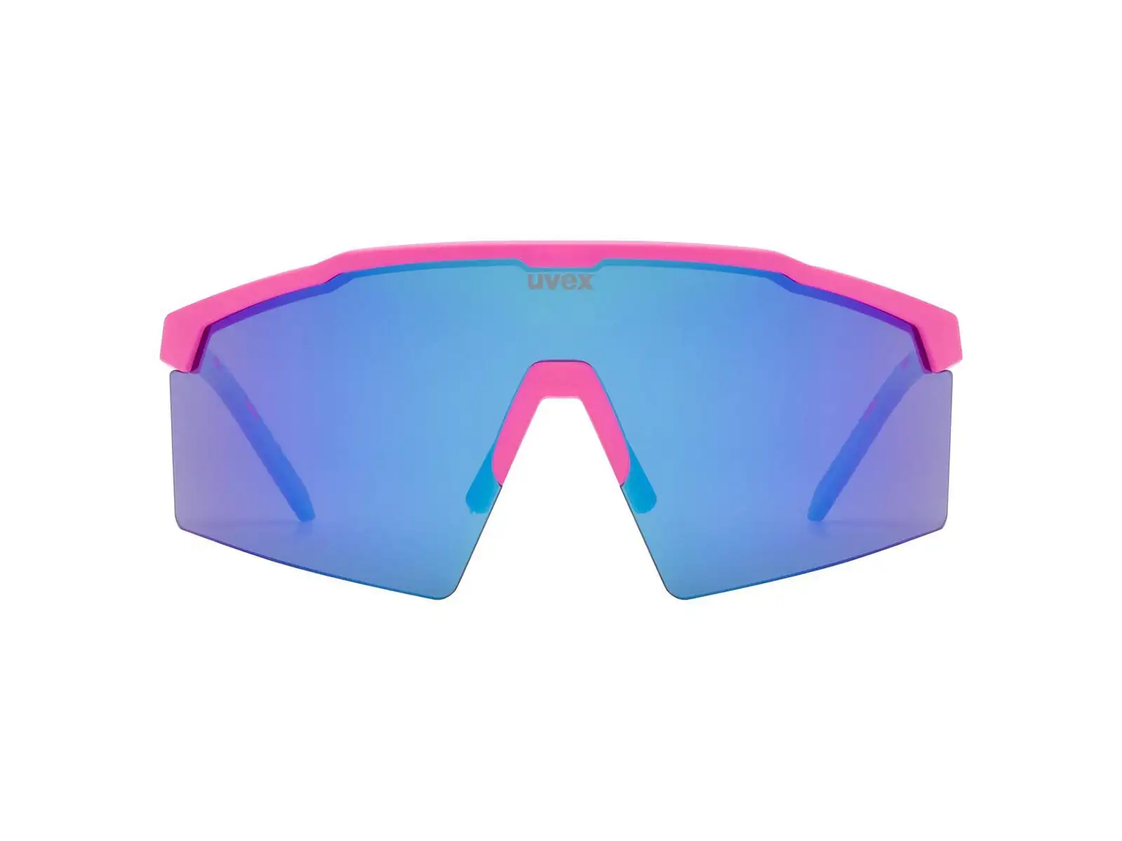 Uvex Flowline sluneční brýle Pink Matt/Mirror Blue