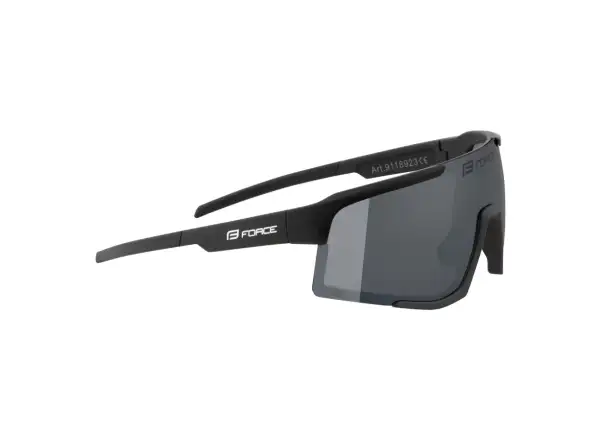 Force Zenith cyklistické brýle černé/černé zrcadlové sklo