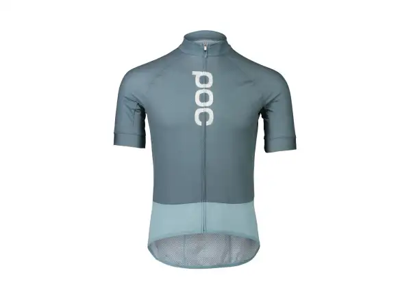 POC Essential Road Logo pánský dres krátký rukáv Calcite Blue/Mineral Blue