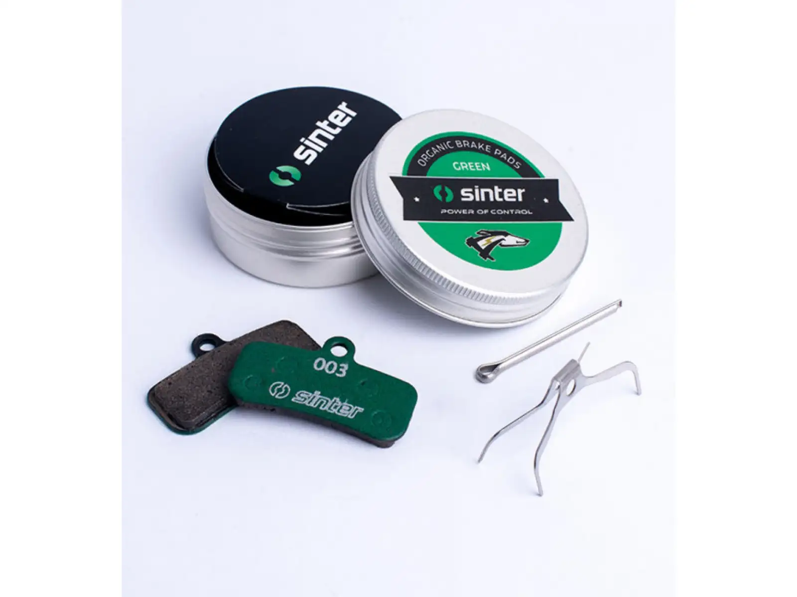 Sinter Shimano D Type brzdové destičky polymer zelená