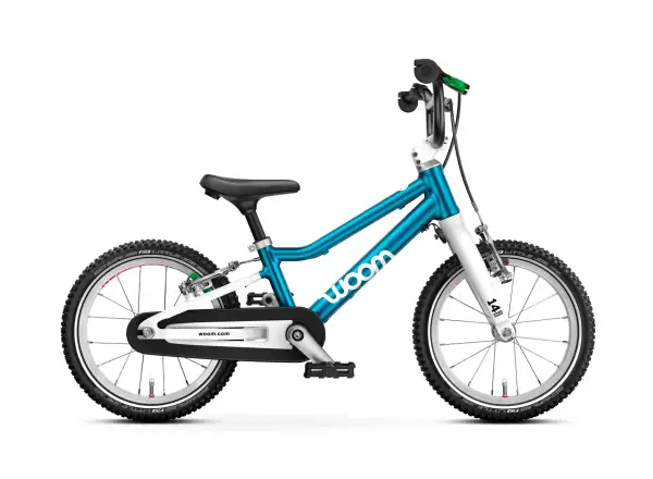 Woom GO 2 Metallic Blue 14 dětské kolo