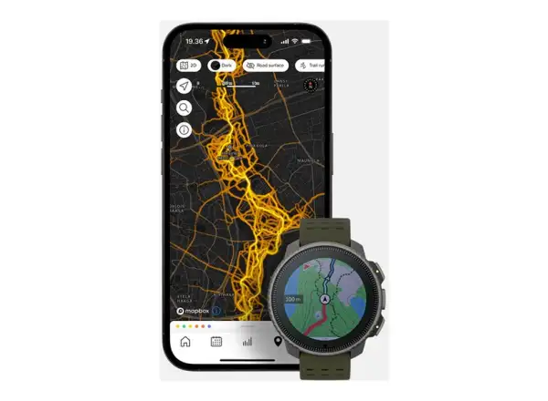 Suunto Vertical Titanium Solar chytré hodinky Forest