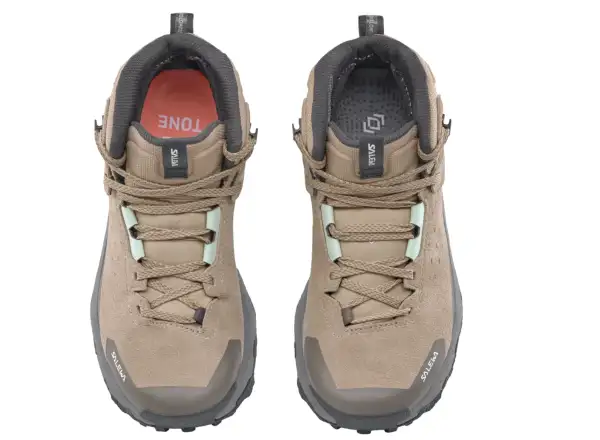 Salewa Pedroc 2 Leather Mid PTX dámské boty Quicksand/Bungee Cord