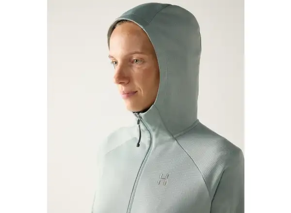 Haglöfs  Korp Mid Hood dámská mikina Dew Green