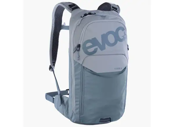 Evoc Stage 6 l batoh Stone Steel + Pitný vak 2 l