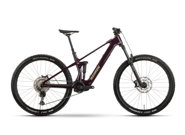 Raymon Airok Comp celoodpružené elektrokolo floridplum/sulfur