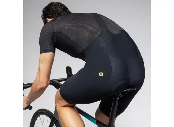 Alé Voltage pánské cyklistické kraťasy s vložkou a laclem modrá