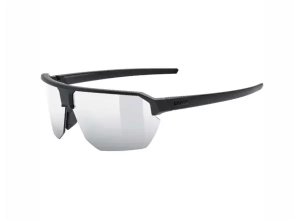 Uvex Vectiv Set cyklistické brýle Black matt/Mirror Silver