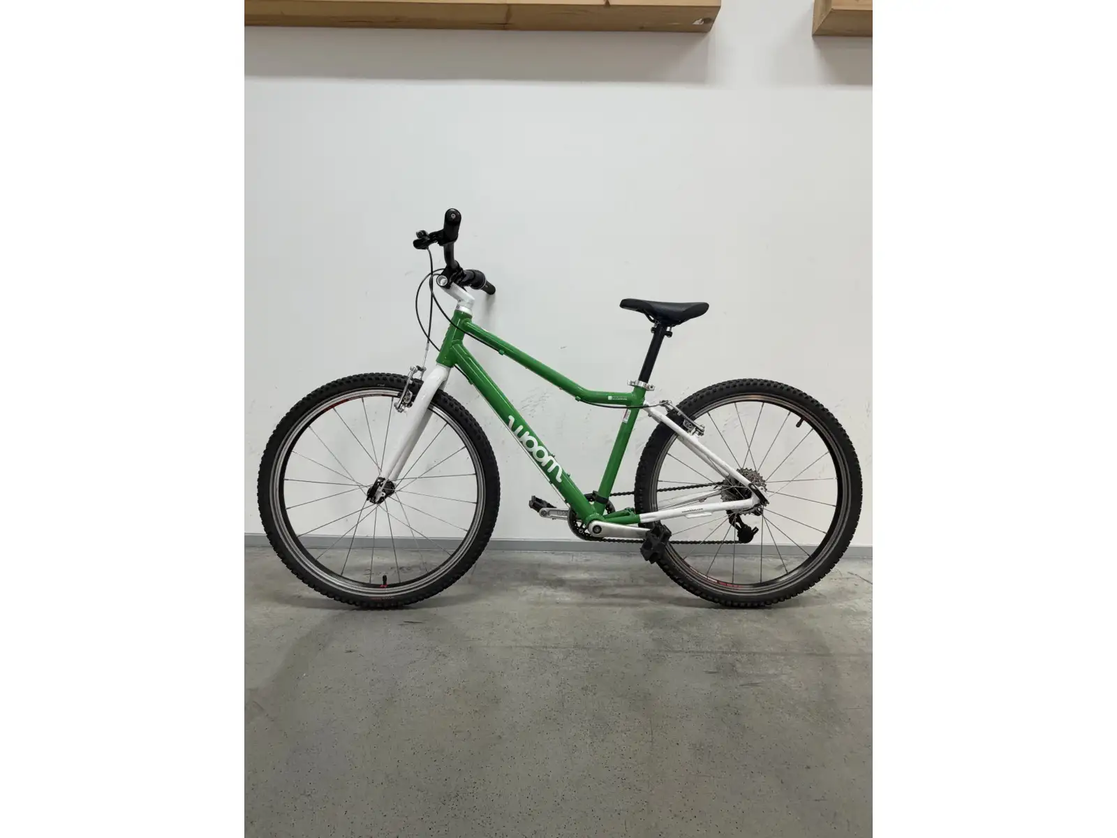 Woom 5 green 24 dětské kolo BAZAR