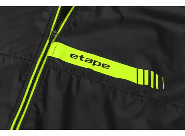 Etape Bora 2.0 pánská větrovka černá/žlutá fluo