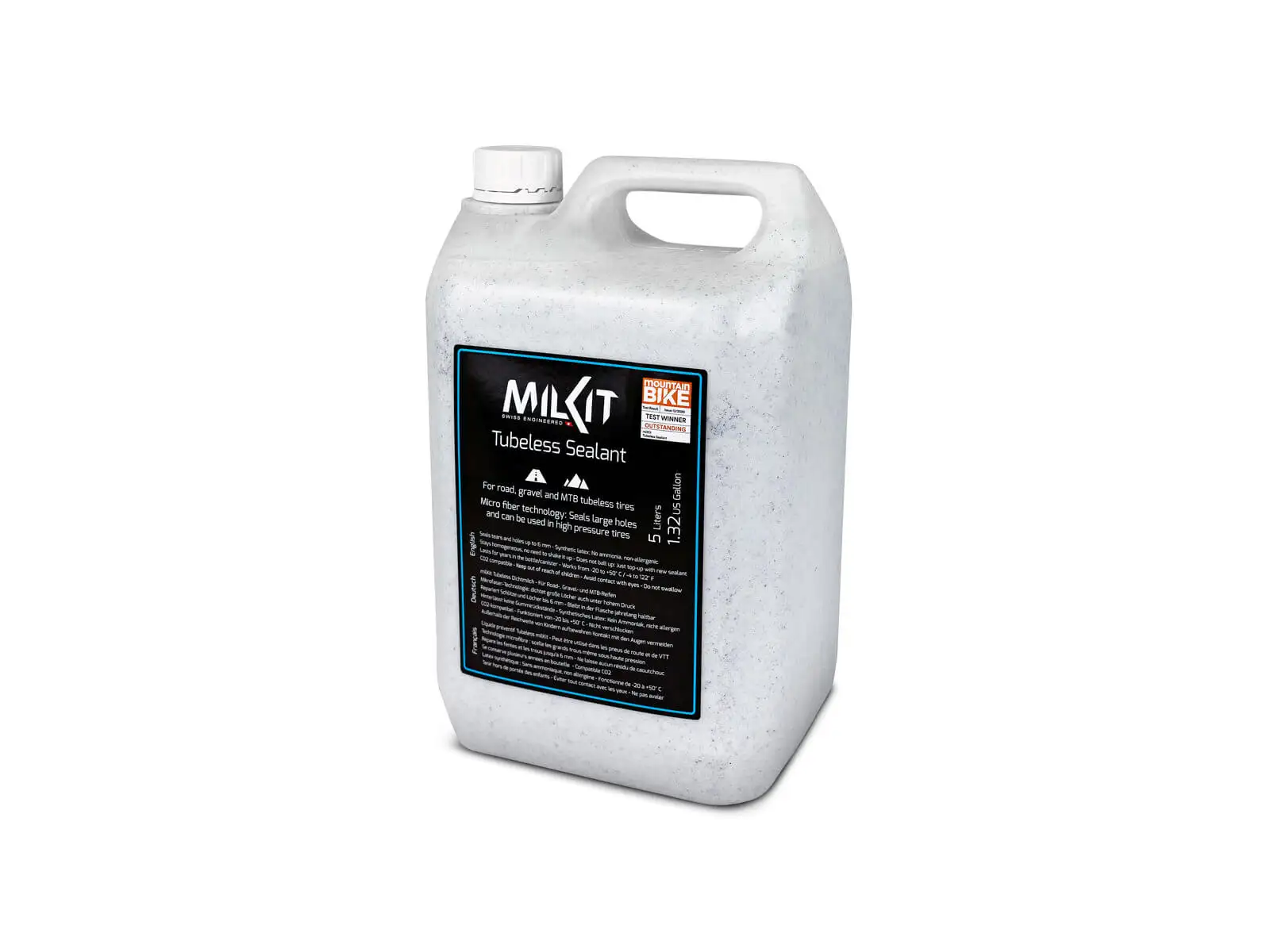 milKit dávkovací pumpička pro 5 l bezdušový tmel bílá
