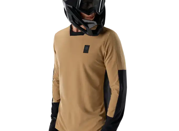 Fox Defend Thermal pánský dres dlouhý rukáv Brown Sugar