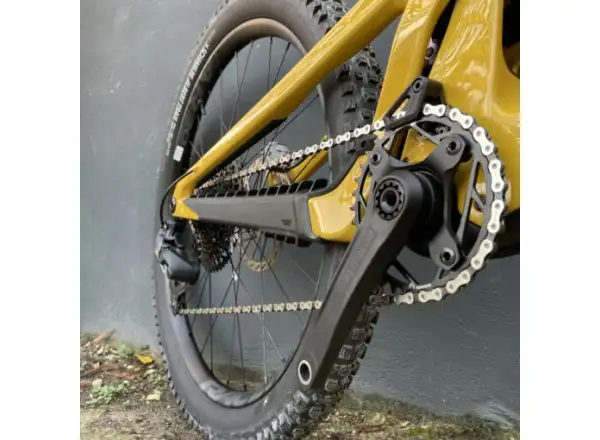 Santa Cruz Heckler SL 1 C MX S celoodpružené elektrokolo Gloss Mustard