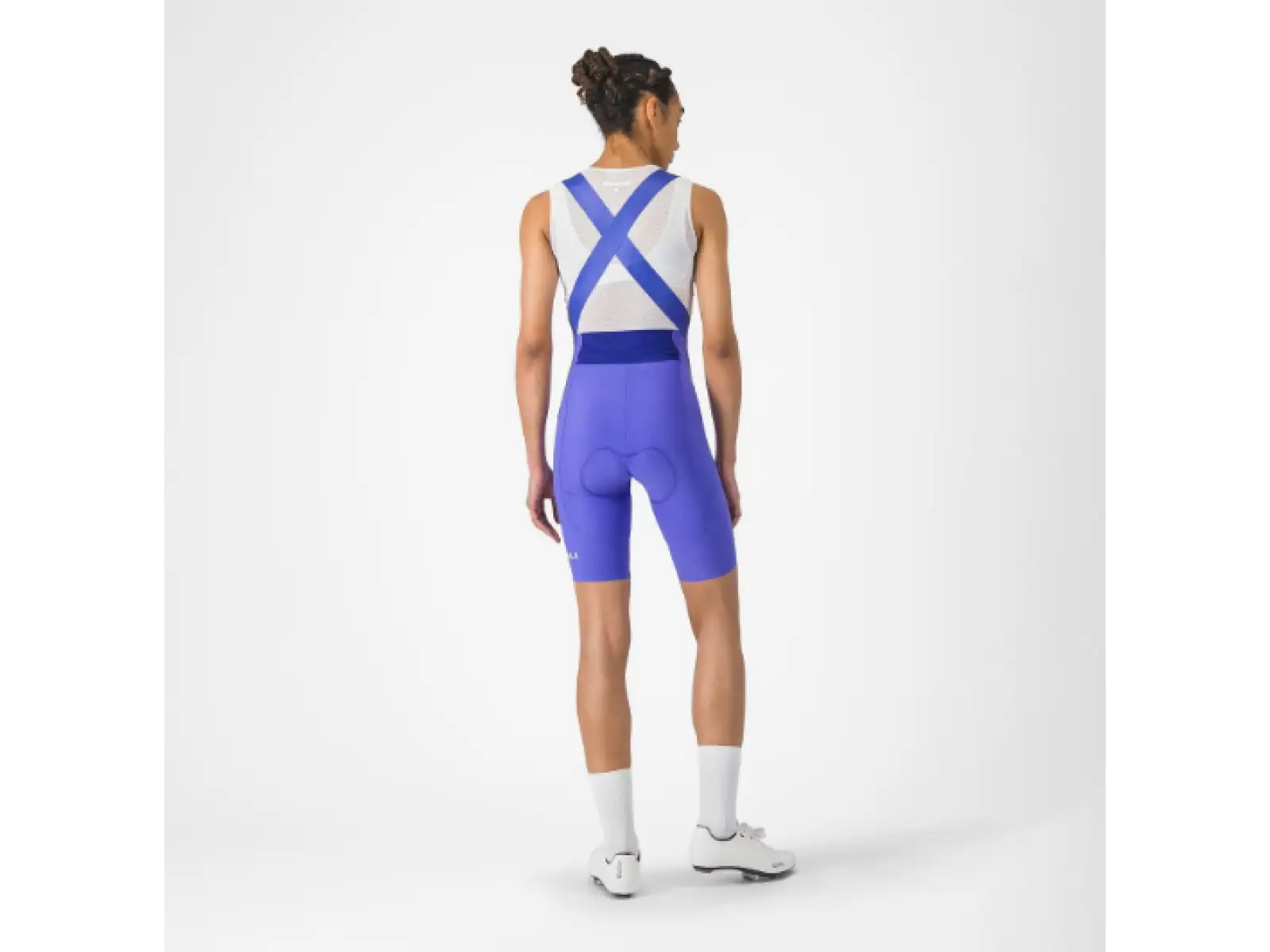 Castelli Espresso 2 W dámské kraťasy s vložkou a laclem Ultraviolet