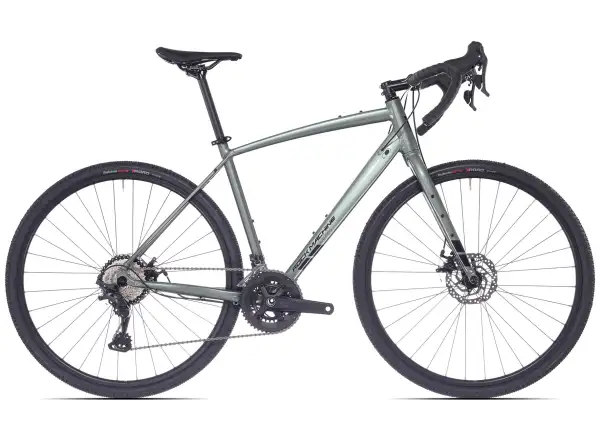 Rock Machine Lukk 40 gravel kolo Gloss Granite Green