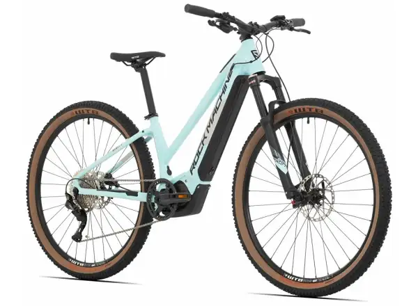 Rock Machine Torrent INT e90-29 Lady Gloss Mint/Silver dámské horské elektrokolo