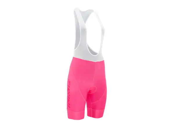 Silvini Sueli Bib dětské kraťasy s vložkou a laclem Fuchsia/White