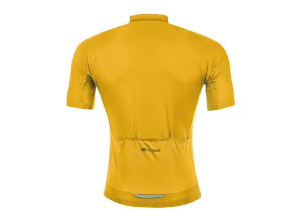 Force Pure pánský dres krátký rukáv žlutá