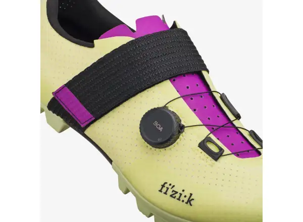 Fizik Vento Ferox MTB tretry Carbon Lime/Purple